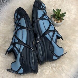 NIKE Kukini Mens9 EU42.5 Obsidian Blue/Black Pull On NWOB